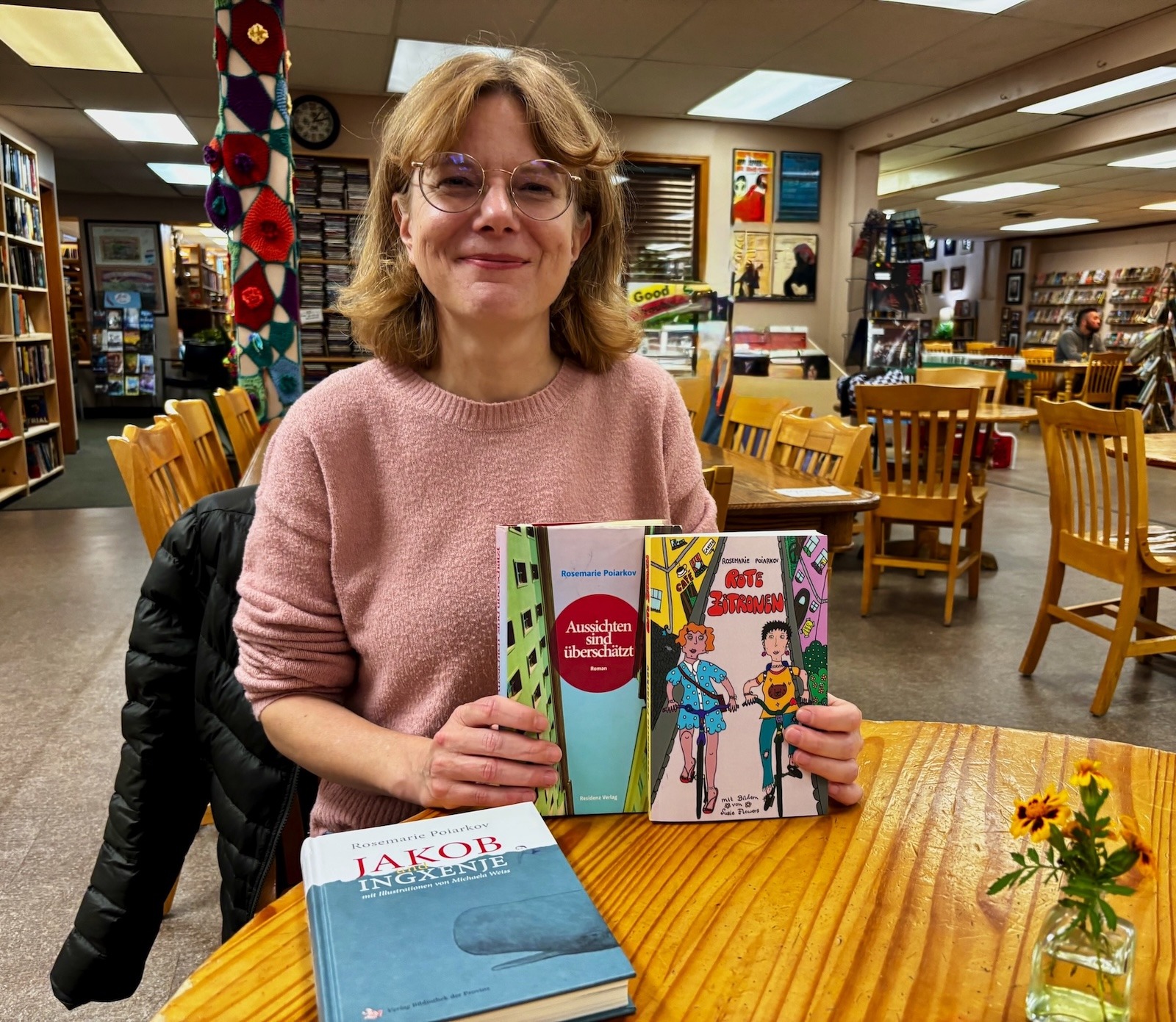 Rosemarie Poiarkov im Grounds of Thought, Bowling Green, Ohio